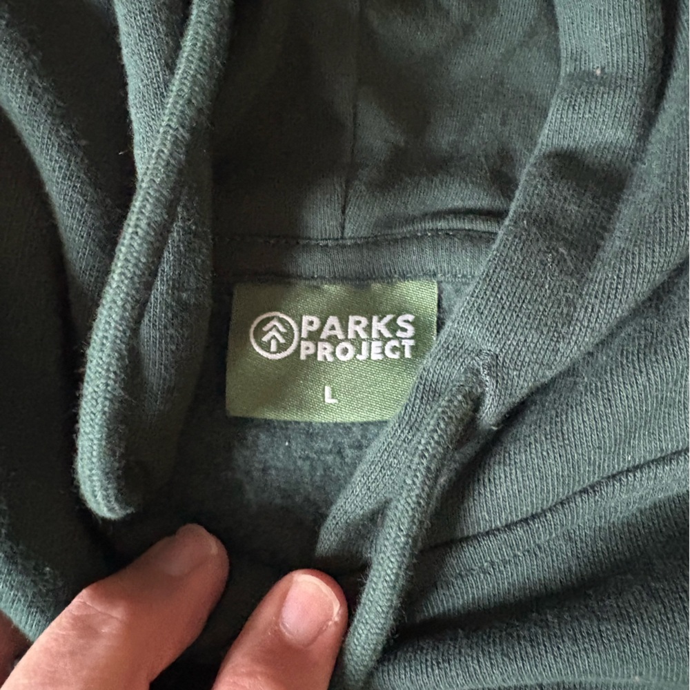 Parks Project Kids Adventure Hoodie - Forest Green - Picture 5 of 5